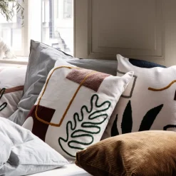 ferm LIVING Mirage kudde, Leaf