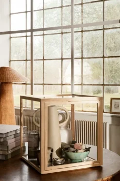 ferm LIVING Miru glasmonter, ek