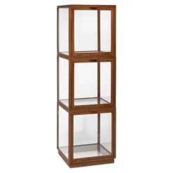 ferm LIVING Miru glasmonter, mörkbehandlad ek