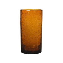 ferm LIVING Oli glas, högt, 22 cl, bärnsten