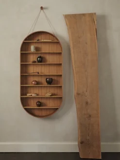 ferm LIVING Oval Dorm, 110 cm, oljad ek