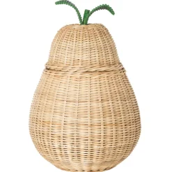 ferm LIVING Pear flätad korg