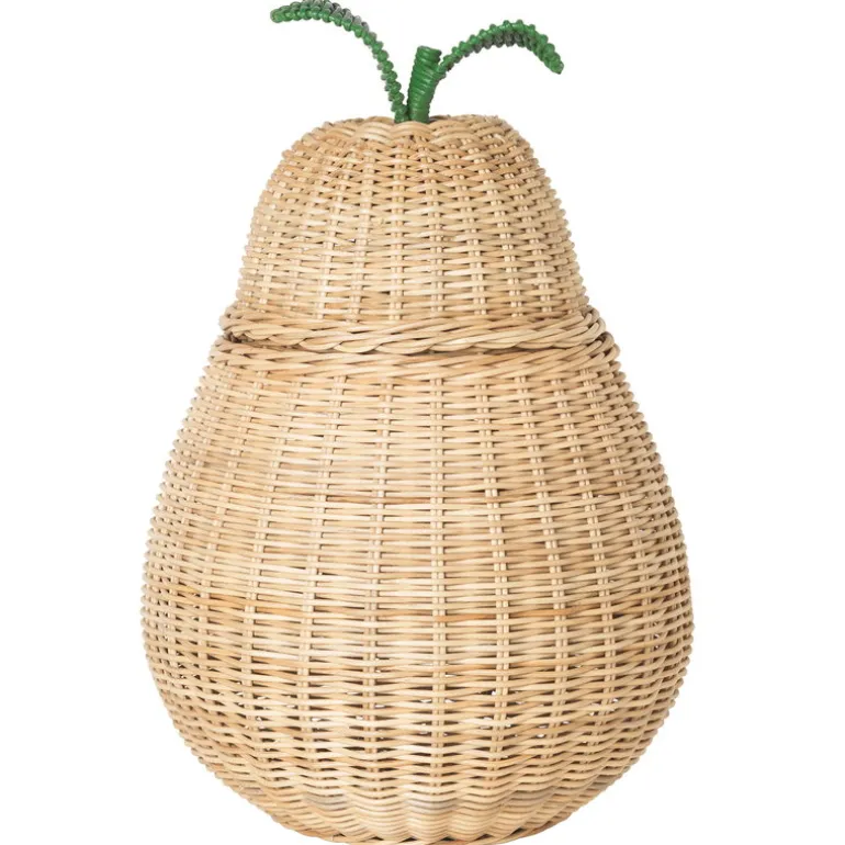 ferm LIVING Pear flätad korg