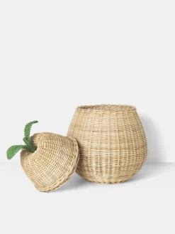 ferm LIVING Pear flätad korg
