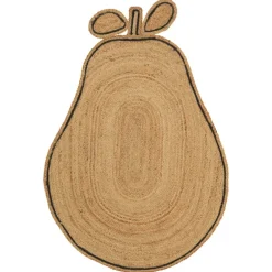 ferm LIVING Pear vävd jute-matta, natur