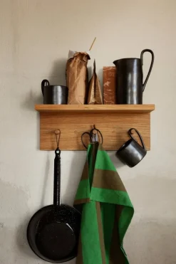 ferm LIVING Place rack, liten, 45 cm, ek