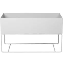 ferm LIVING Plant Box, stor, ljusgrå