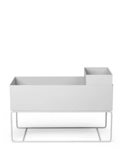 ferm LIVING Plant Box, stor, ljusgrå