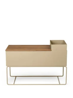ferm LIVING Plant Box, stor, cashmere