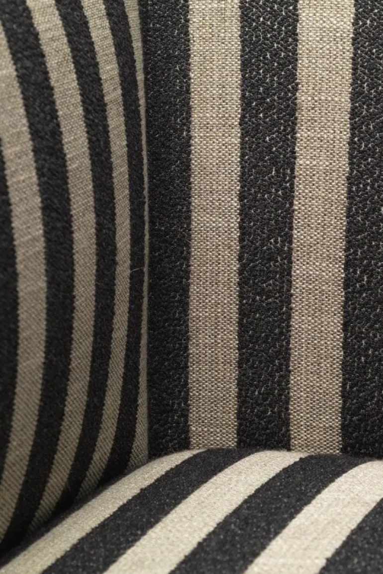 ferm LIVING Rico fåtölj, sand - svart, Louisiana