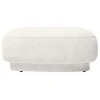 ferm LIVING Rico Lounger sittpuff, off-white Bouclé