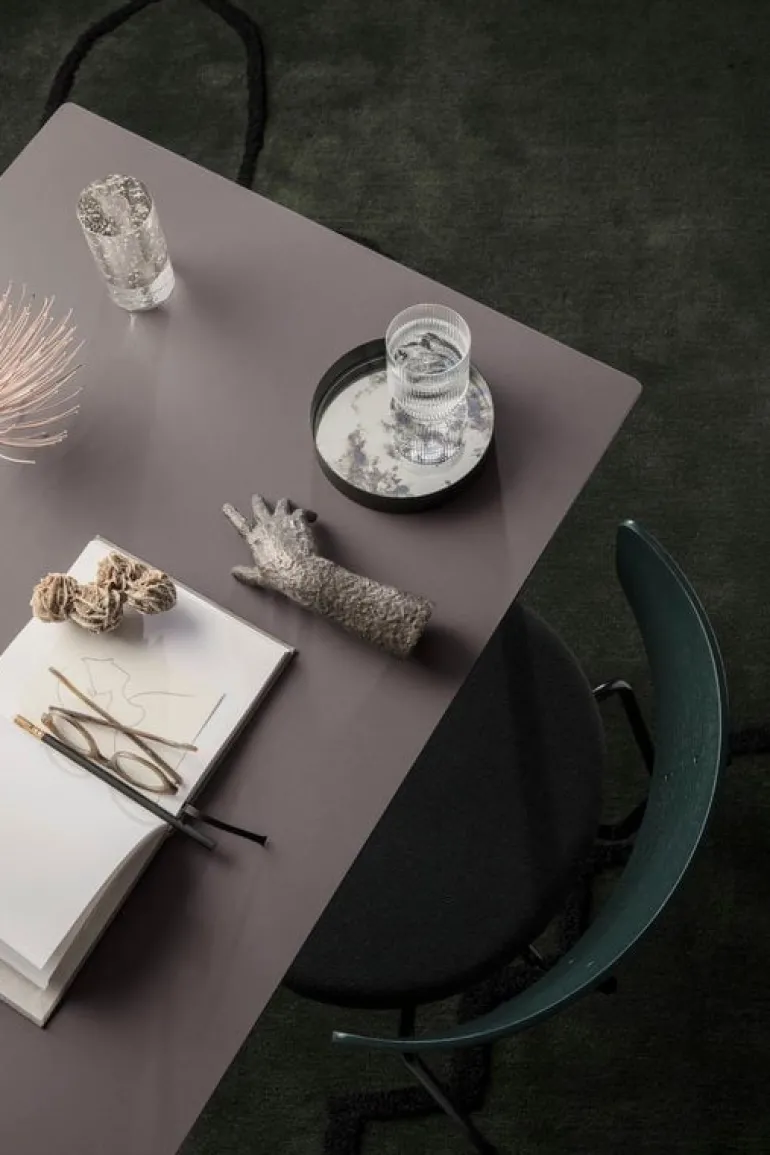 ferm LIVING Ripple glas, 4-pack, ofärgad