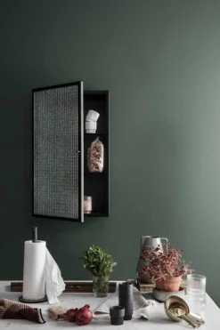 ferm LIVING Ripple glas, 4-pack, ofärgad