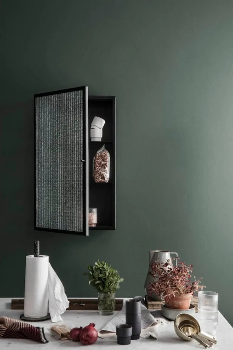 ferm LIVING Ripple glas, 4-pack, ofärgad