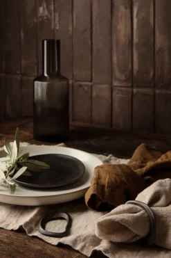 ferm LIVING Ripple karaff, smoked grey