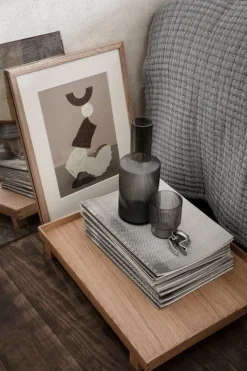 ferm LIVING Ripple karaff, smoked grey