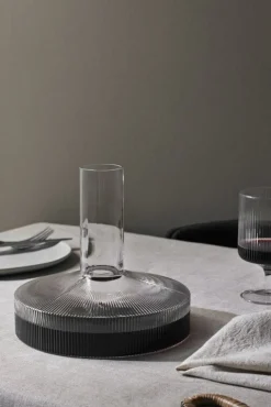 ferm LIVING Ripple vinkaraff, 1,1 l, klar