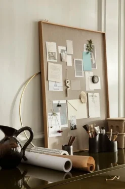 ferm LIVING Scenery anslagstavla, bred, ek