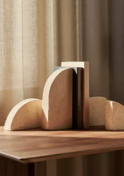 ferm LIVING Shape skulpturset, blekgul