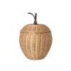ferm LIVING Small Apple flätad korg