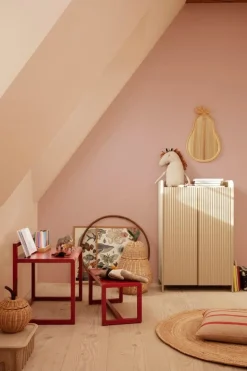 ferm LIVING Small Apple flätad korg