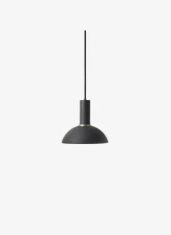 ferm LIVING Socket Pendant Low, svart