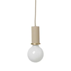 ferm LIVING Socket Pendant Low, kashmir