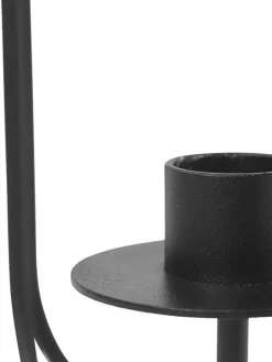 ferm LIVING Sway kandelaber, svart