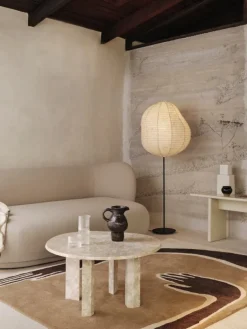 ferm LIVING Taula soffbord, sand