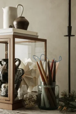 ferm LIVING Verso bordsvas, svart - brun