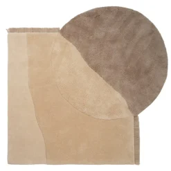 ferm LIVING View tuftad matta, beige