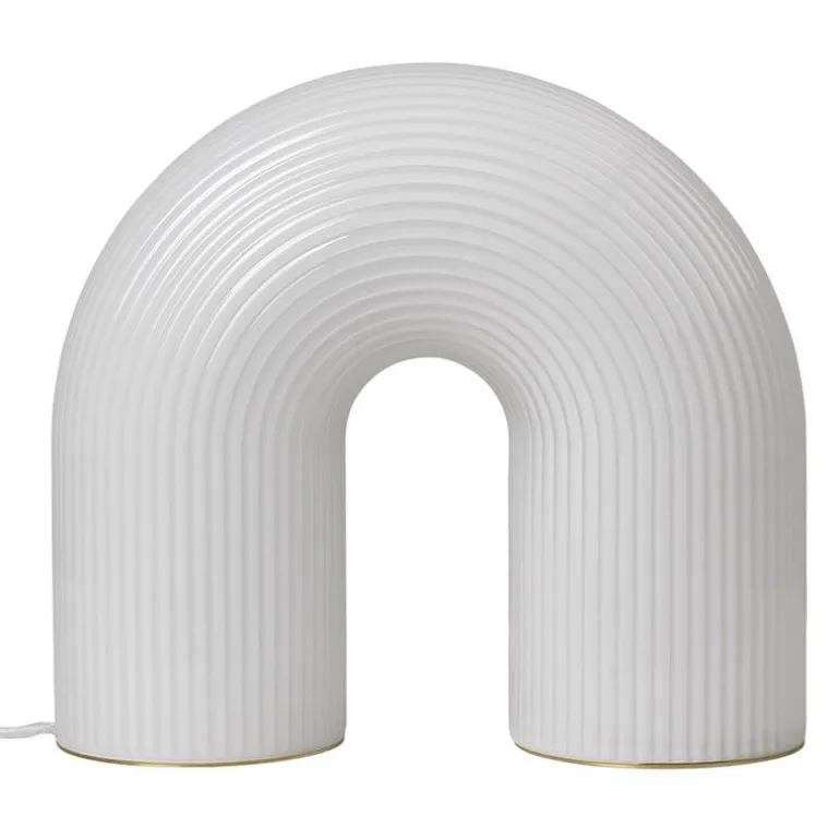 ferm LIVING Vuelta golvlampa, vit