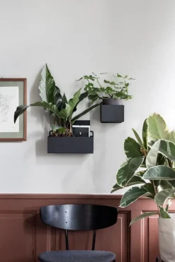 ferm LIVING Wall Box, fyrkantig, svart