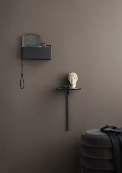 ferm LIVING Wall Box, rektangulär, svart