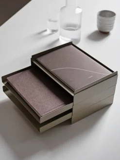 ferm LIVING 2x2 förvaringskorg, kashmir