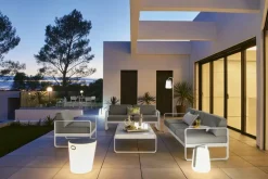 Fermob Bellevie lågt bord, acapulco blue