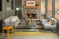 Fermob Bellevie lågt bord, lakrits