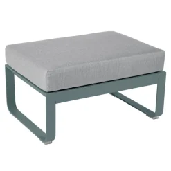 Fermob Bellevie ottoman för 1 person, grå - flanellgrå