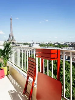 Fermob Bistro Balcony, bord, 57 x 77 cm, cedergrön