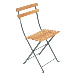 Fermob Bistro Naturel stol, 2 st, antracit