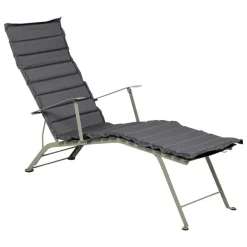 Fermob Dyna till Bistro Metal schäslong, midnight grey
