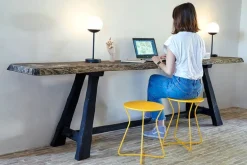 Fermob Mooon! Max bordslampa, 41 cm, acapulco blue