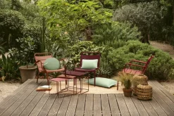 Fermob Oulala satsbord, set om 3, floral getaway