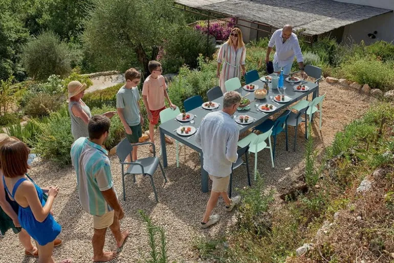 Fermob Studie fåtölj, rosmarin