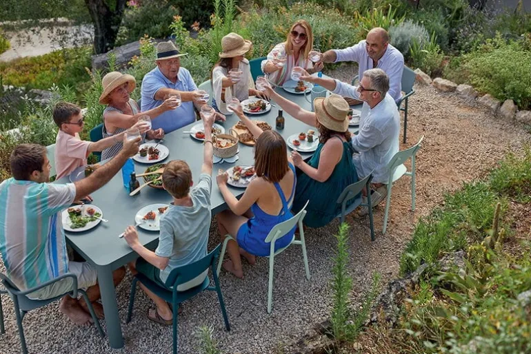 Fermob Studie fåtölj, rosmarin