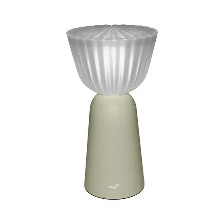Fermob Swiing bärbar bordslampa, 20 cm, lergul