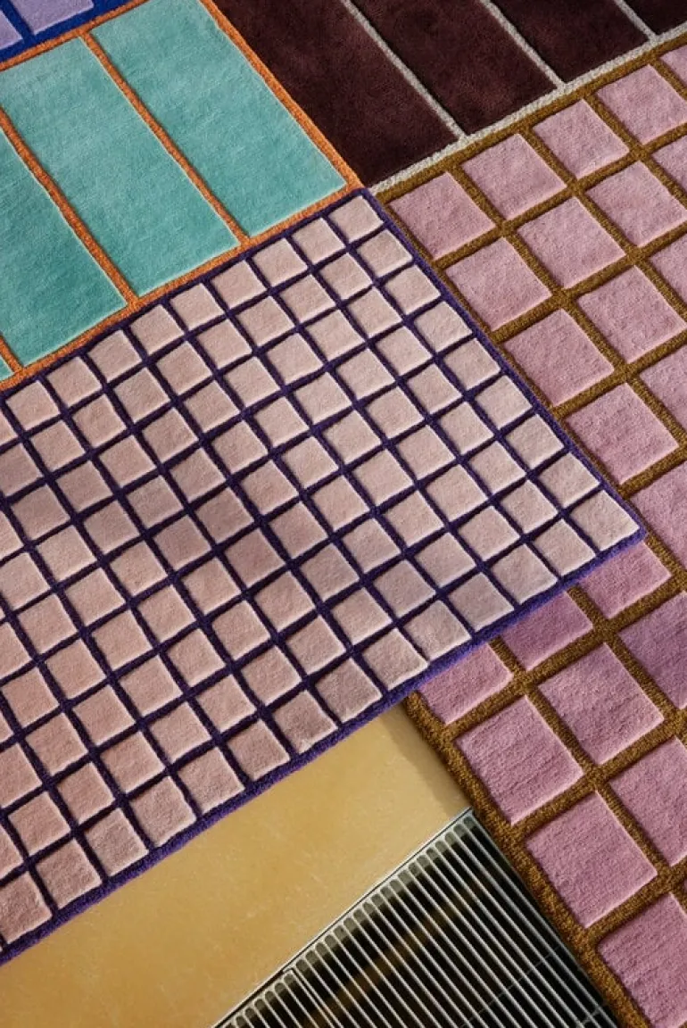 Finarte Baden matta, rosa