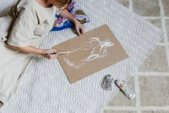 Finarte Paletti kuddfodral 50 x 50 cm, blått