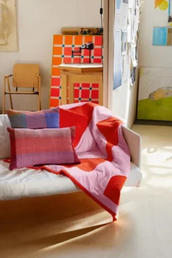 Finarte Palsta kudde, 40 x 60 cm, röd