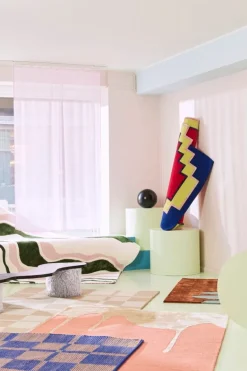 Finarte Virta-matta, vit - grön